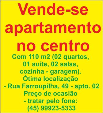 banner vende apartamento II